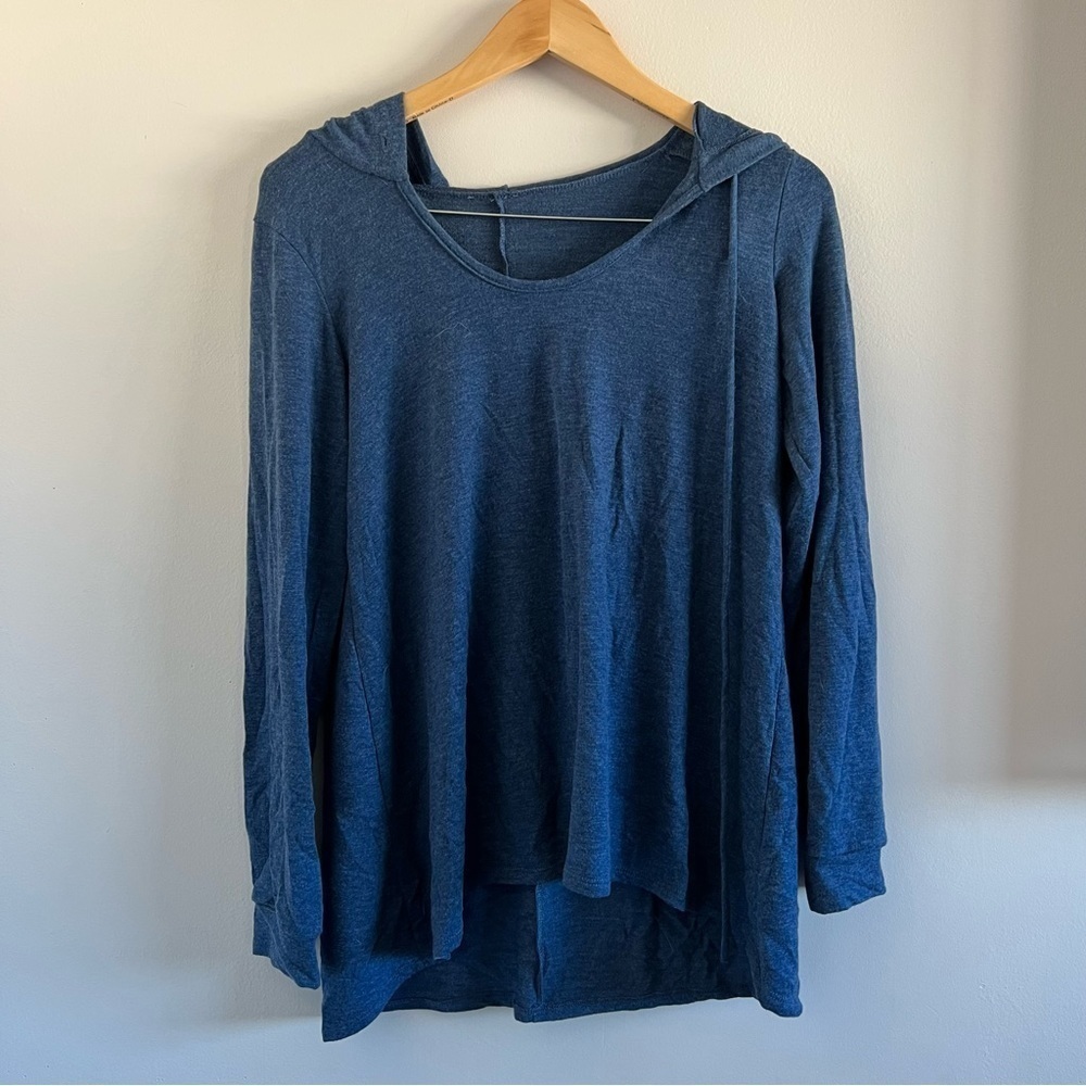 Navy Lightweight Hoodie Pullover | No Tag | S/M
